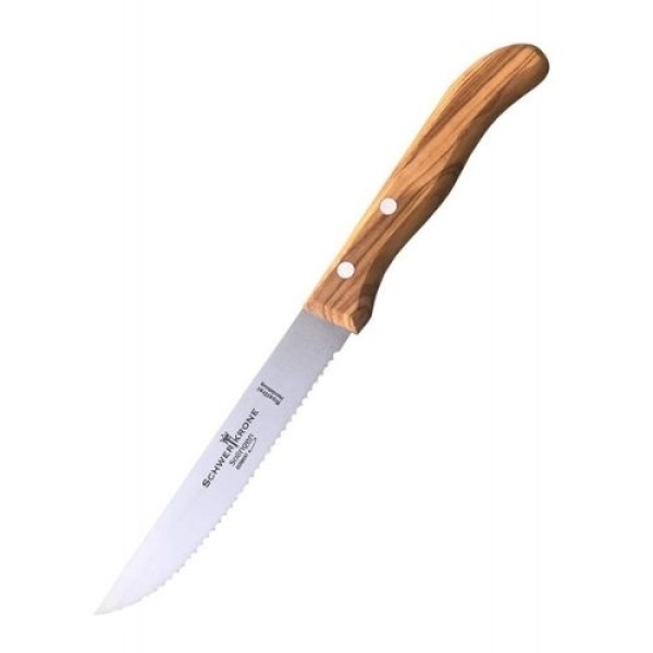 סכין סטייק ידית עץ זית