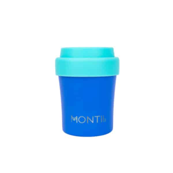 כוס קפה תרמית מנירוסטה  מיני MontiiCo Mini Coffee Cup – Blueberry