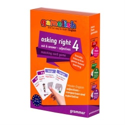 משחק זוגות gamelish דקדוק – asking right 4 | שמות תואר adjectives