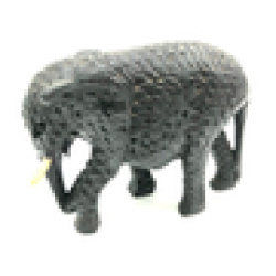 פיל עץ וינטג’ | פסל פיל מעץ | פיל עץ |