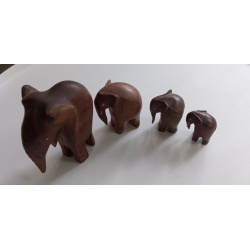פסלי פילים | פילי עץ | פילוני עץ |