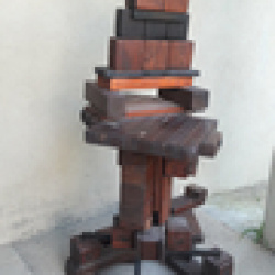 פסל עץ | פסל עץ ממוחזר | פסל מקורי|
