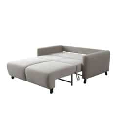 Milano | ספה דו מעוצבת שנפתחת למיטה זוגית אפור K-221-213