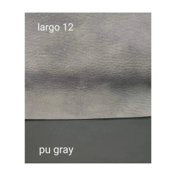 JERRY 120 | ספה רחבה שנפתחת למיטה בד אפור בשילוב דמוי עור אפור כהה