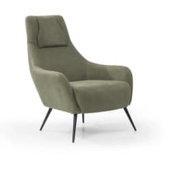 NOVA | כורסא לסלון בעיצוב נורדי מדוייק כחול