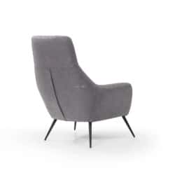 NOVA | כורסא לסלון בעיצוב נורדי מדוייק אפור