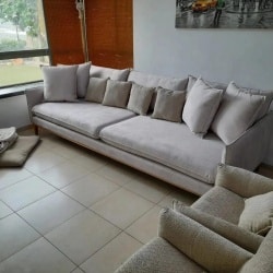 Emily | ספה מרווחת לסלון בעיצוב כפרי 2.60 מ׳ / אלון טבעי