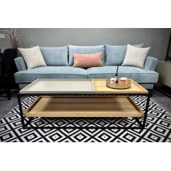 Venezia | ספה תלת מושבית לסלון בעיצוב על זמני 280 ס״מ