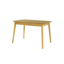 PETRA | שולחן אוכל מלבני בלוק סקנדינבי ייחודי עם הגדלה עץ טבעי / 90/150 ס״מ