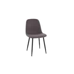 CAPRIZ | כסא מטבח בעיצוב מודרני אפור כהה