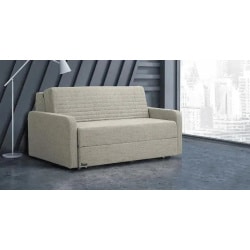 FLORENCE | ספה דו מושבית מעוצבת וייחודית נפתחת למיטה זוגית