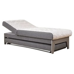 GITAM | מיטת נוער מתכווננת בעיצוב ייחודי ברוחב 90 90/200 ס״מ / חשמלי