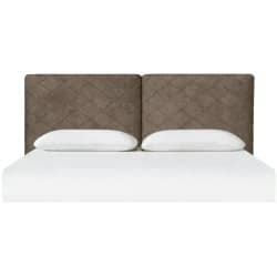 IRIS | מיטה זוגית יוקרתית בעיצוב וינטאג׳ GENESIS 180/200 ס״מ – ארגז מחולק