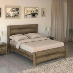 גולן | מיטה זוגית איכותית בעיצוב כפרי