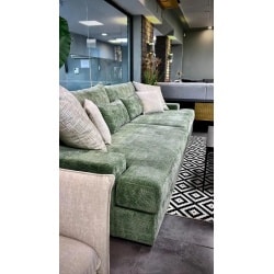 LOFT | ספת רביצה בעיצוב אורבני מפנקת במיוחד 2.60 מ׳ / ספה עם הדום 80/80 ס״מ