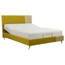 LOCA | מיטה חשמלית עם ראש בעיצוב מרענן Genesis 140/200 ס״מ
