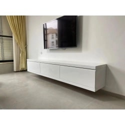 סול | מזנון טלוויזיה תלוי לסלון בעיצוב מודרני 240 ס״מ
