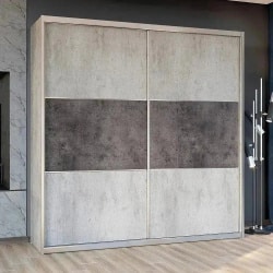 וינה | ארון הזזה 2 דלתות בעיצוב מודרני 320 ס״מ – 4 דלתות