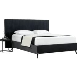 VIOLET | מיטה מרופדת בעיצוב מודרני וארגז מצעים GENESIS 140/190 ס״מ