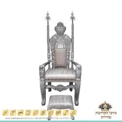 כסא אליהו הנביא דגם מגן דוד – כסף