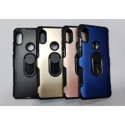כיסוי Dual Shield Ring בצבע כחול-שחור לשיאומי נוט 6 פרו – Xiaomi Note 6 Pro בצבע שחור