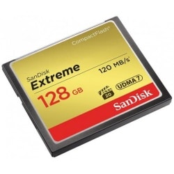 כרטיס זיכרון Extreme® CompactFlash SDCFXSB-128G-G46 128GB