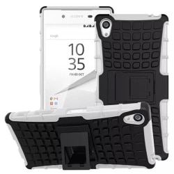 כיסוי Extreme Armor Kickstand בצבע שחור-לבן לסוני אקספריה זד 3 פלוס / זד 4 – Sony Xperia Z3+ / Z4