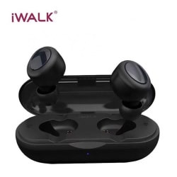 אוזניות בלוטוס iWalk Smart בצבע שחור