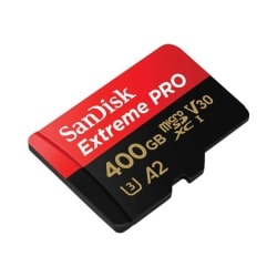 כרטיס זיכרון SanDisk Extreme Pro microSDHC SDSQXCZ-400G-GN6MA 400GB