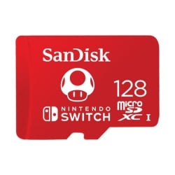 כרטיס זיכרון SanDisk Nintendo Cobranded microSDXC SDSQXAO-128G-GNCZN 128GB