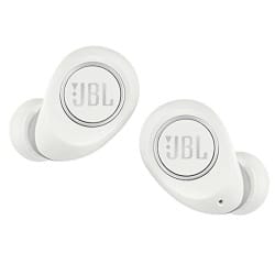 JBL FREE אוזניות TRUE WIRELESS בצבע לבן
