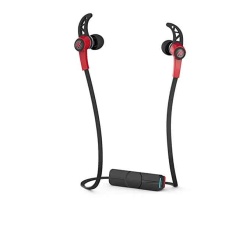 אוזניות בלוטוס IFROGZ -SUMMIT SPORT בצבע אדום-שחור