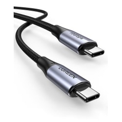UGREEN USB-C 3.1 M/M Gen2 5A Cable with Braided 1m (Black)