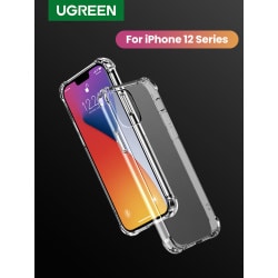 UGREEN Silky Silicone Protective Case for iPhone 6.7-inch 2020 (Navy)