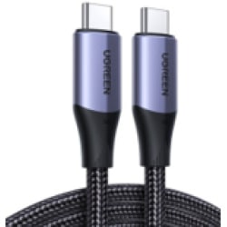 UGREEN USB-C 3.1 M/M Gen2 5A Cable with Braided 1m (Black)