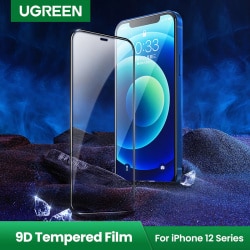 מגן זכוכית עם ערכת התקנה לכל סוגי האייפון 12 HD