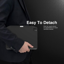 Switcheasy 12.9″ – מגן עבור אייפד עם תושבת טעינה לעט