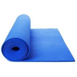 מזרן יוגה 6 מ"מ pvc yoga mat כחול