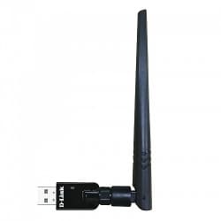 D-link DWA-172 מתאם רשת אלחוטי AC600 USB כולל אנטנה חיצונית 5Dbi לקליטה חזקה