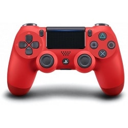 בקר משחק אלחוטי דור שני Sony PlayStation 4 DualShock 4 V2 – צבע אדום