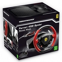 הגה מרוצים עם דוושות Thrustmaster Ferrari 458 Spider לקונסולות Xbox Series X|S,Xbox One
