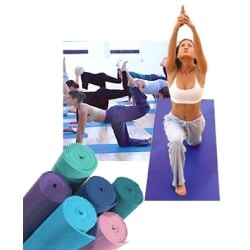 מזרן יוגה 4 מ"מ pvc yoga mat