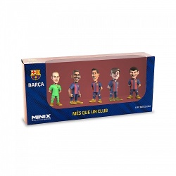 Minix FC Barcelona 5-pack Samlarfigurer