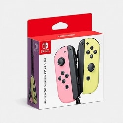 Nintendo Switch Joy-Con Pastel Pink / Pastel Yellow – בקרים לנינטנדו סוויץ