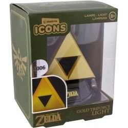 מנורת The Legend of Zelda Icon Gold Triforece Light