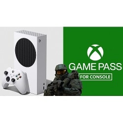 קונסולת משחקים אקס בוקס סירייס אס | Xbox Series S 512GB Digital Edition + Xbox Game Pass מנוי למשך 3 חודשים