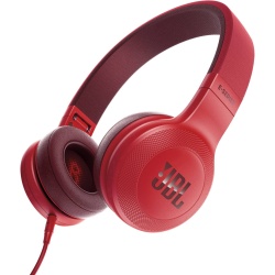 אוזניות חוטיות jbl e35 אדום