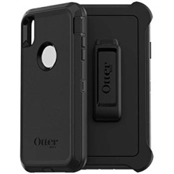 כיסוי otterbox defender בצבע שחור-שחור לאייפון xs max