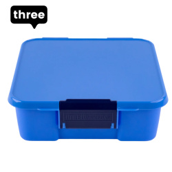 Little Lunch Box – קופסת בנטו מחולקת 3 תאים – Blueberry