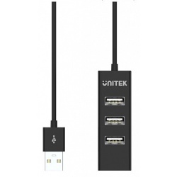 Unitek – מפצל 4 פורט איכותי USB 3.0 Y-2140